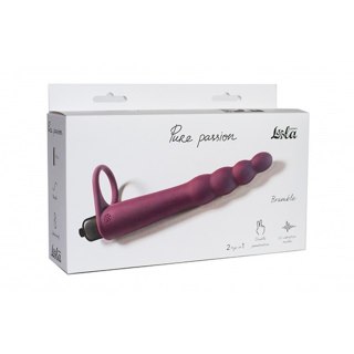 Lola Toys Strap - on Pure Passion Bramble Wine red