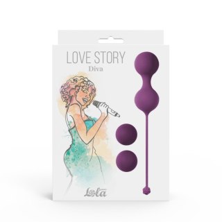 Lola Toys Vaginal balls set Love Story Diva Lavender Sunset