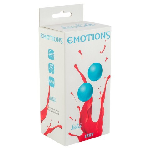 Lola Toys Vaginal balls without a loop Emotions Lexy Medium turquoise