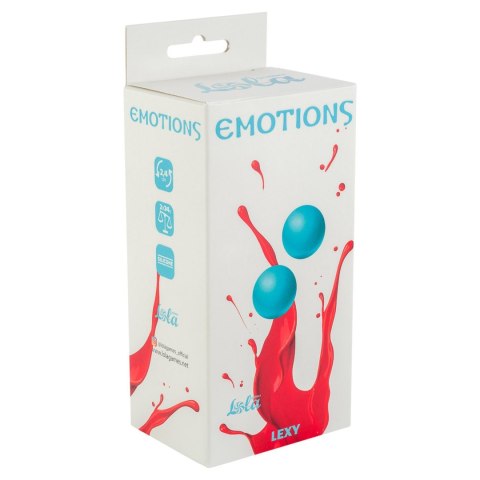 Lola Toys Vaginal balls without a loop Emotions Lexy Small turquoise