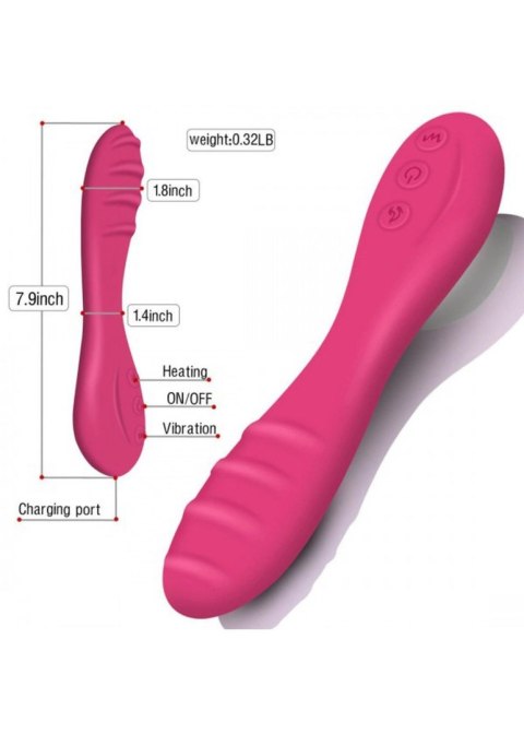 Ohh Wibrator-Achi USB-7 vibration modes Purple