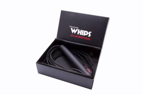 Whips Collections Pejcz-WHIPS duży pejcz, czarny