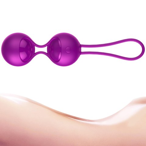 Boss Series Fox Kulki-Vibrating Silicone Kegel Balls Set USB 10 Function / Remote control