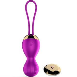 Boss Series Fox Kulki-Vibrating Silicone Kegel Balls USB 7 Function