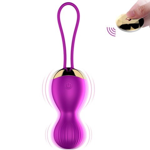 Boss Series Fox Kulki-Vibrating Silicone Kegel Balls USB 7 Function