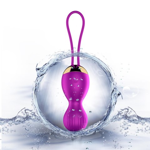 Boss Series Fox Kulki-Vibrating Silicone Kegel Balls USB 7 Function