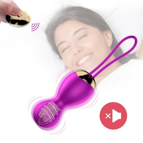 Boss Series Fox Kulki-Vibrating Silicone Kegel Balls USB 7 Function