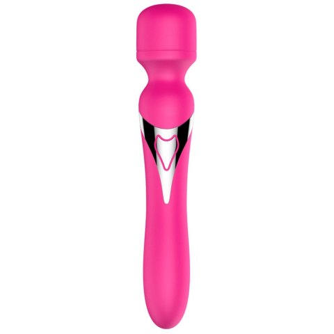 Boss Series Fox Stymulator-Boss Series-Silicone Dual Massager Pulsator USB 7+7 Function (Pink)