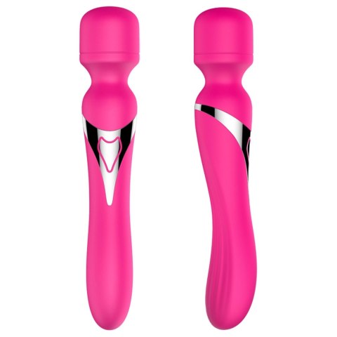 Boss Series Fox Stymulator-Boss Series-Silicone Dual Massager Pulsator USB 7+7 Function (Pink)