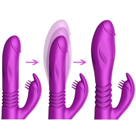 Wibrator Fox Wibrator-Silicone wibrator USB 20 Function + Expander and Thrusting Function