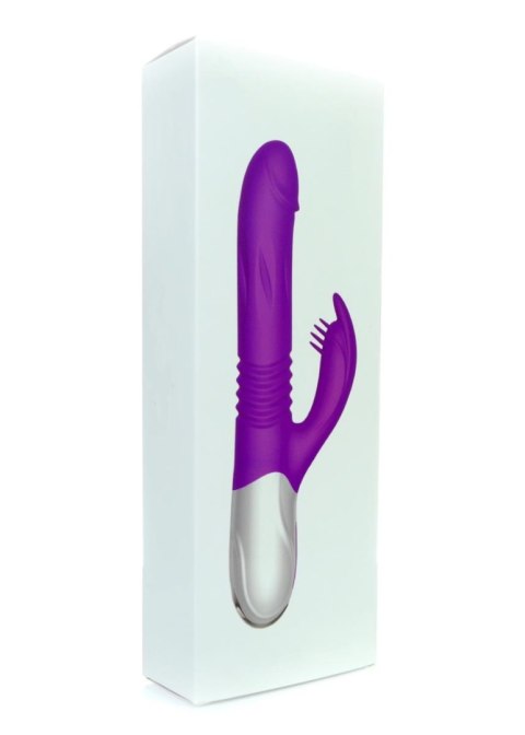 Boss Series Fox Wibrator-Silicone Vibrator USB 10 Function + Expander and Thrusting Function