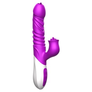 Wibrator Fox Wibrator-Silicone wibrator USB 10 Function and Thrusting Function / Heating