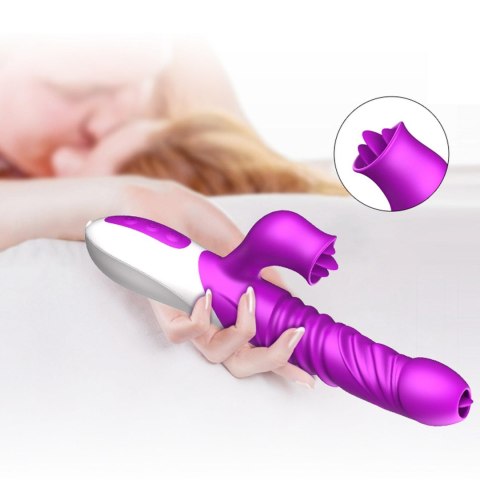 Wibrator Fox Wibrator-Silicone wibrator USB 20 Function and Thrusting Function / Heating