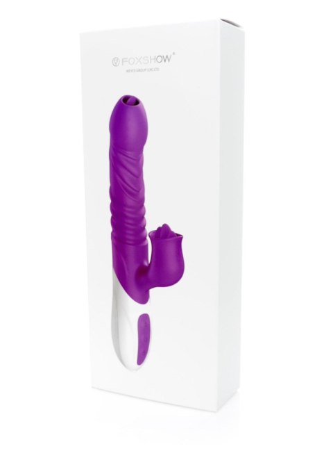 Wibrator Fox Wibrator-Silicone wibrator USB 20 Function and Thrusting Function / Heating