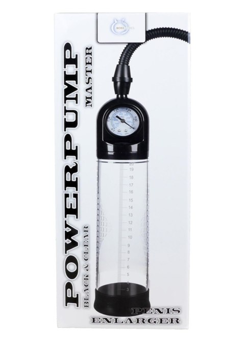 Boss Series Power Pompka-Powerpump MASTER - Black&Clear