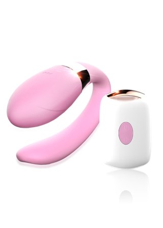 Boss Series Smart Stymulator-V-Vibe Pink USB 7 Function / Remote Control