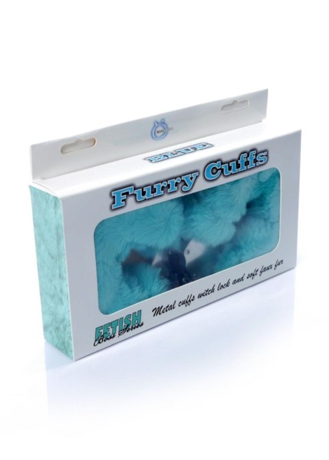 Fetish Boss Series Kajdanki Fetish Boss Series- Furry Cuffs Blue