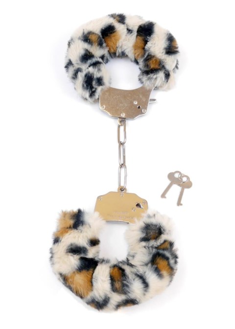 Fetish Boss Series Kajdanki Fetish Boss Series- Furry Cuffs Leopard