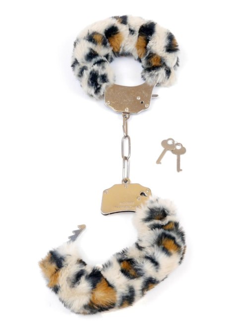 Fetish Boss Series Kajdanki Fetish Boss Series- Furry Cuffs Leopard