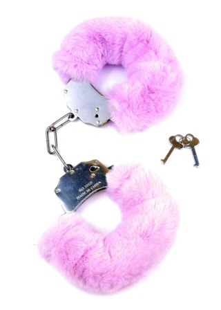 Fetish Boss Series Kajdanki Fetish Boss Series- Furry Cuffs Purple