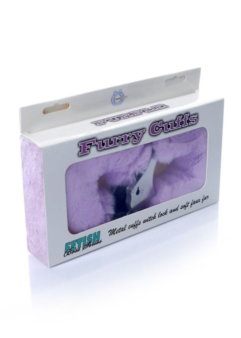 Fetish Boss Series Kajdanki Fetish Boss Series- Furry Cuffs Purple