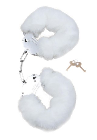 Fetish Boss Series Kajdanki Fetish Boss Series- Furry Cuffs White