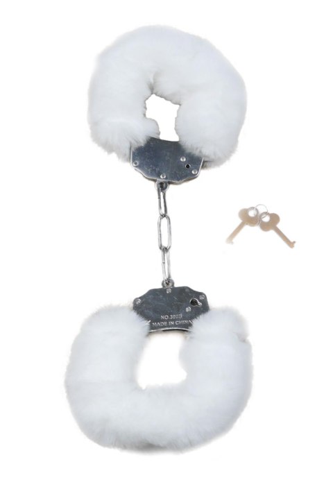 Fetish Boss Series Kajdanki Fetish Boss Series- Furry Cuffs White