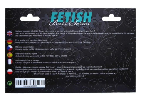 Fetish Boss Series Love Mask Black - Boss Series Fetish