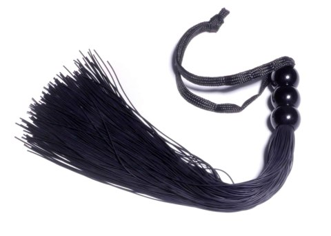 Fetish Boss Series Silicone Whip Black 10"" - Fetish Boss Series