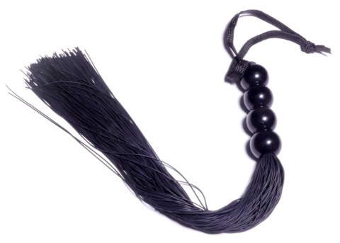 Fetish Boss Series Silicone Whip Black 14"" - Fetish Boss Series