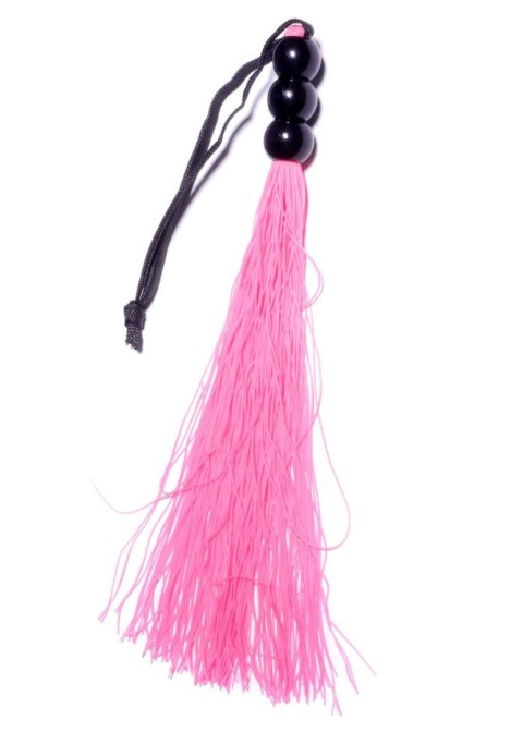 Fetish Boss Series Silicone Whip Pink 10"" - Fetish Boss Series