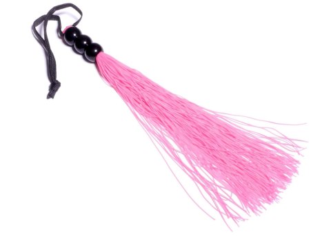 Fetish Boss Series Silicone Whip Pink 10"" - Fetish Boss Series