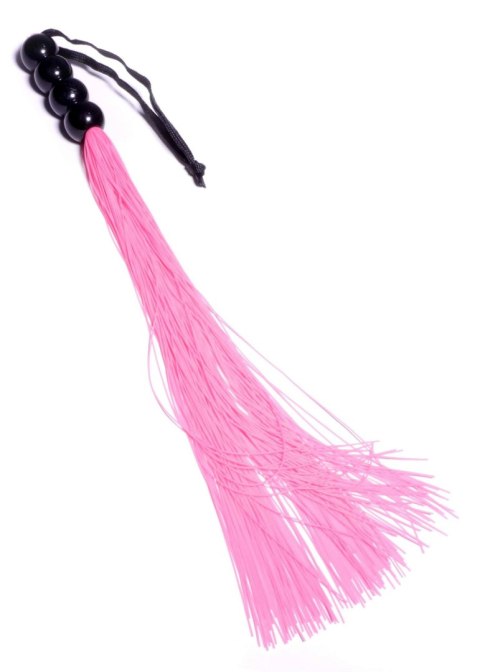 Fetish Boss Series Silicone Whip Pink 14"" - Fetish Boss Series