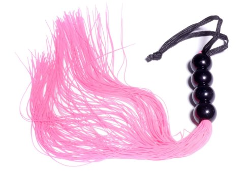 Fetish Boss Series Silicone Whip Pink 14"" - Fetish Boss Series