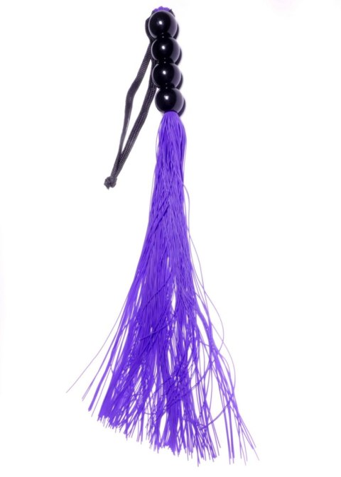 Fetish Boss Series Silicone Whip Purple 14"" - Fetish Boss Series