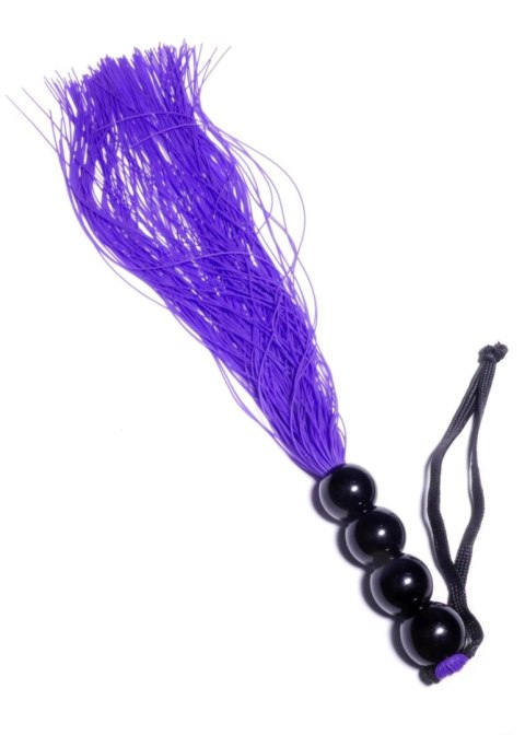 Fetish Boss Series Silicone Whip Purple 14"" - Fetish Boss Series