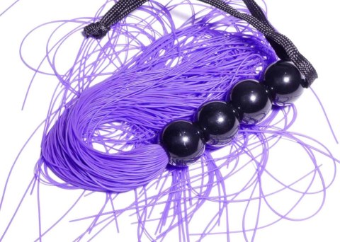 Fetish Boss Series Silicone Whip Purple 14"" - Fetish Boss Series