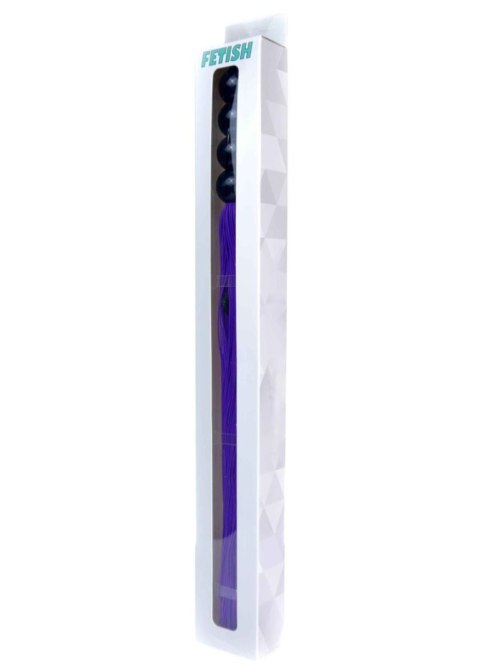 Fetish Boss Series Silicone Whip Purple 14"" - Fetish Boss Series