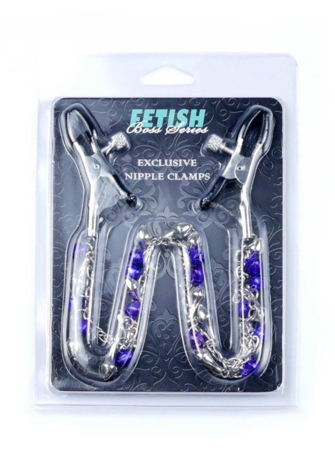 Fetish Boss Series Stymulator- Exclusive Nipple Clamps No.2 - Fetish Boss Series