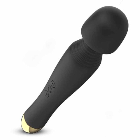 Boss Series Fox Stymulator-Silicone Massager Black USB 6 Vibration