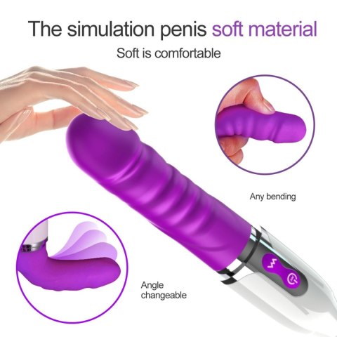 Boss Series Fox Stymulator- Stimulator clitoris, USB Magnetic charging, 7 Frequency Vibration