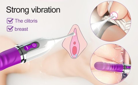 Boss Series Fox Stymulator- Stimulator clitoris, USB Magnetic charging, 7 Frequency Vibration