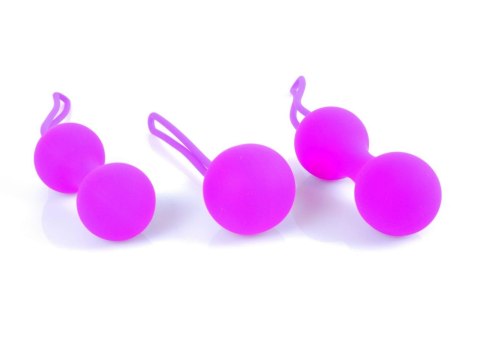 Boss Series HeavyFun Kulki-Silicone Kegal Balls Set - Purple