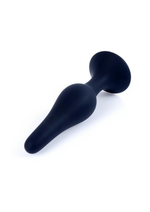 Korek analny Plug-Silicone Plug Black - Medium