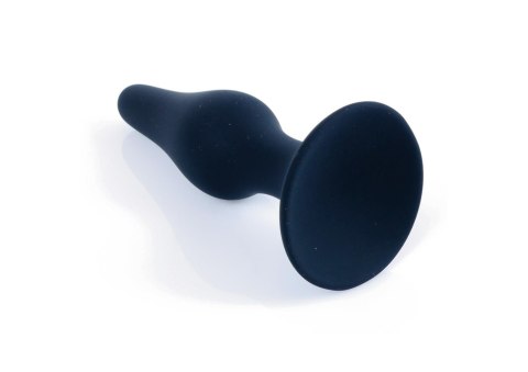 Korek analny Plug-Silicone Plug Black - Small