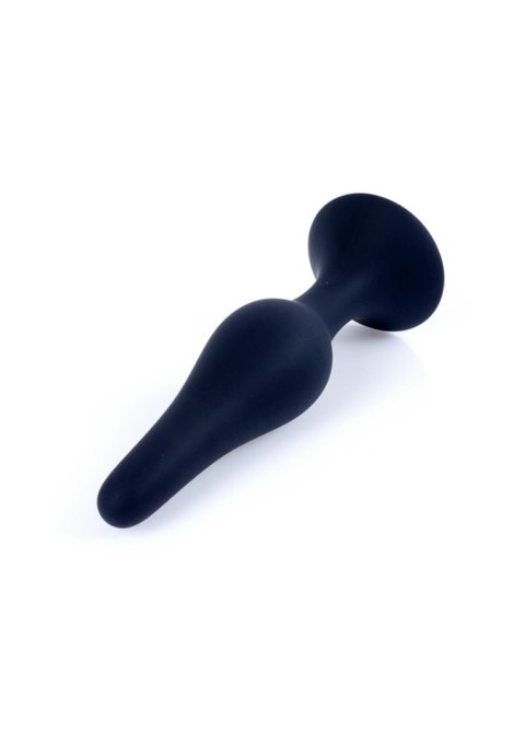 Korek analny Plug-Silicone Plug Black - Small