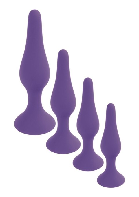 Korek analny Silicone Plug Purple - Extra Large