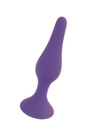 Korek analny Plug-Silicone Plug Purple - Medium