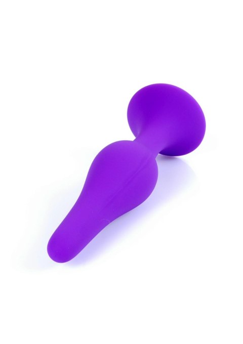 Korek analny Plug-Silicone Plug Purple - Medium