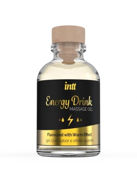 Intt Żel-MASSAGE GEL ENERGY DRINK 30 ml